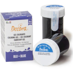 28 g Colorante alimentare in gel Blu Decora