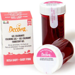 28 g Colorante alimentare in gel Rosa Decora