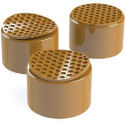 Alvéolé 3 tappeto in silicone decoro da 7,5 cm per tortine a trama Alveare da Silikomart