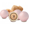 Le Noisettes Rosa Maxtris: 1 Kg di confetti tondi rosa alla nocciola ideali per ocnfettata Le Noisettes Rosa Maxtris: 1 Kg di confetti tondi rosa alla nocciola ideali per ocnfettata