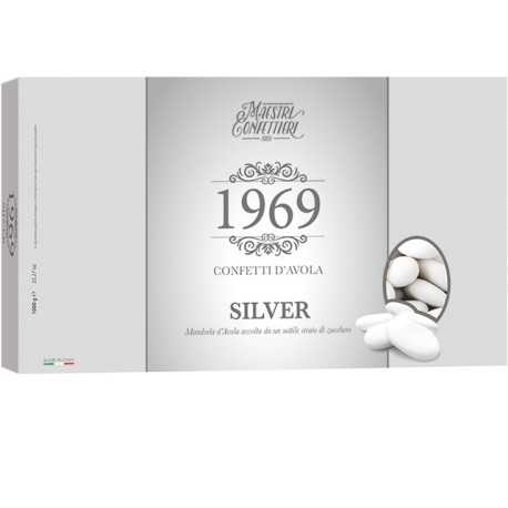 Confetti Maxtris Avola Silver bianchi da Kg 1, calibro 36