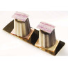 Stampo silicone 18 mini Cannele Bordelais ø35 mm ed h 35 mm da Silikomart Stampo silicone 18 mini Cannele Bordelais ø35 mm ed h 35 mm da Silikomart