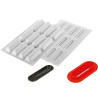 Stampo in Silicone Cylindre 30 in silicone più cutter e 12 vassoi da Silikomart Stampo in Silicone Cylindre 30 in silicone più cutter e 12 vassoi da Silikomart