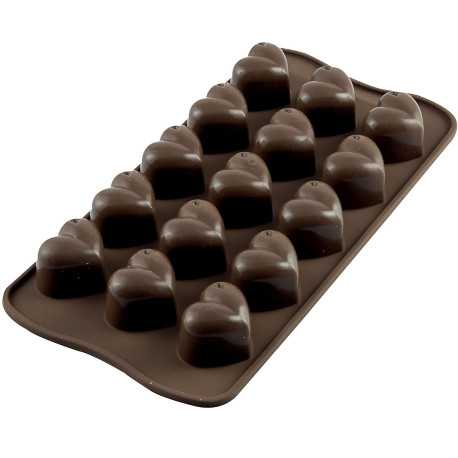 Stampo Cioccolatini Cuoricini Mon Amour da Silikomart