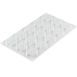 Stampo Miel 8 in silicone per 15 decori alveoli di 4,5 cm da Silikomart