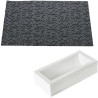 Stampo Tronchetto a trama o decoro Arabesque in Silicone Professionale da Silikomart Stampo Tronchetto a trama o decoro Arabesque in Silicone Professionale da Silikomart