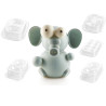 Kit Effy Elefante 3D: stampi termo-formati per Elefantino di cioccolato da Silikomart Kit Effy Elefante 3D: stampi termo-formati per Elefantino di cioccolato da Silikomart