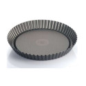 Forma crostata tonda fondo rialzato diametro 28 cm altezza 3,5 cm in alluminio antiaderente da Vespa