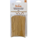1000 Laccetti metallo e Kraft per chiusura sacchetti 12 cm