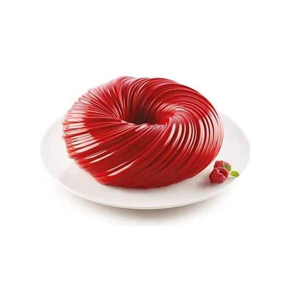 Stampo Torta Intreccio in silicone diametro 18 cm e 21 cm da Silikomart