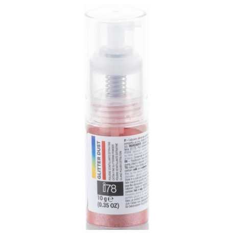 Glitter Dust Red 10 g Silikomart colorante in polvere spray color rosso glitterato perlescente, della linea i78 Glitter Dust Red 10 g Silikomart colorante in polvere spray color rosso glitterato perlescente, della linea i78