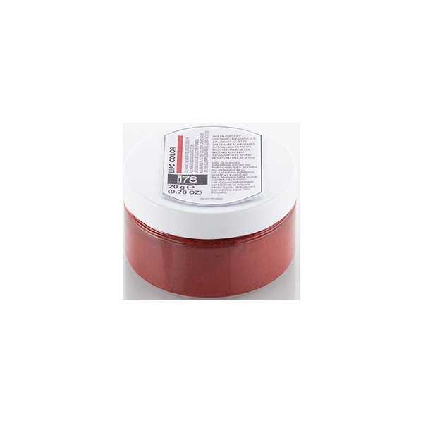 Lipo Color Red 20 g Silikomart: colorante in polvere liposolubile rosso della linea i78
