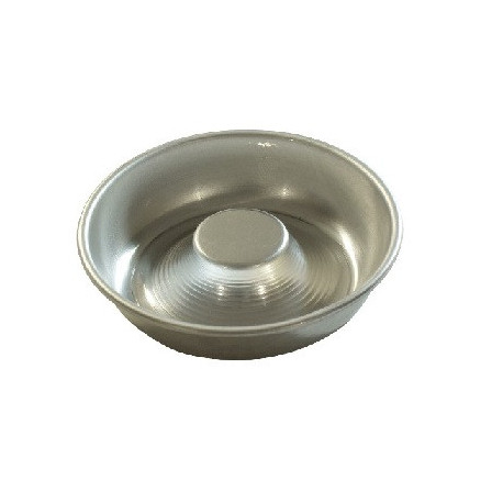 Formina Savarin o Babà con crema diametro 7 e 10 cm, in alluminio