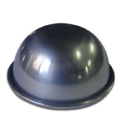 Da 5 a 7 cm formina parrozzo in alluminio antiaderente con bordo per monoporzioni a semisfera da Vespa