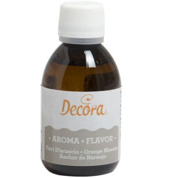 50 g Aroma naturale Fiori d'arancio per impasti e creme per dolci e torte da Decora