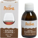 50 g Aroma naturale Rum per impasti e creme per dolci e torte da Decora