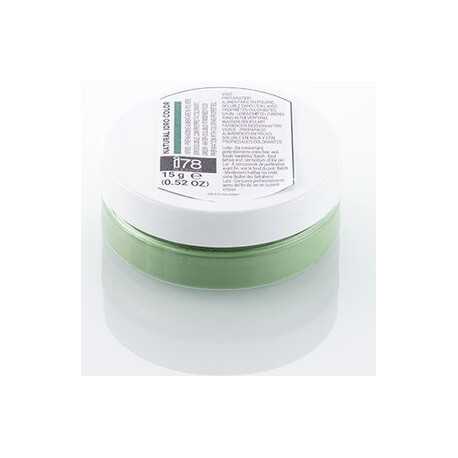 Natural Idro Color Verde colorante naturale idrosolubile in polvere 15 g o 50 g linea i78 di Silikomart