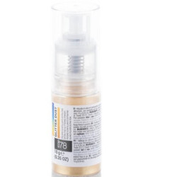 Glitter Dust Gold 10 g Silikomart: colorante in polvere spray color oro glitterato perlescente, della linea i78