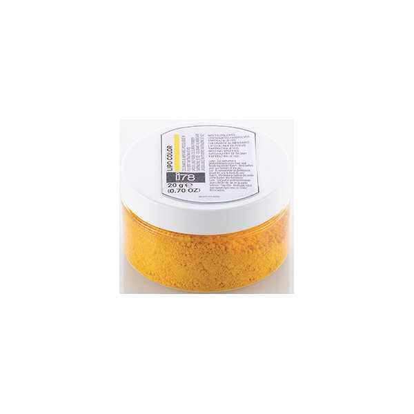 20 g Lipo Color Giallo colorante in polvere liposolubile della linea i78 di Silikomart