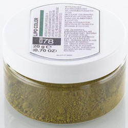 Lipo Color Verde 20g - Colorante Alimentare Liposolubile in Polvere per Cioccolato | Silikomart i78