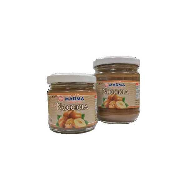 Pasta nocciola, in barattolo da 100 g o 200 g da Madma