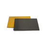 Da 24 a 40 cm Sottotorta accoppiato oro e nero quadrato in cartoncino di altezza 0,30 cm da Decora