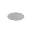 Disco sottotorta sottile argento tondo da 16 cm altezza 3 mm da Decora
