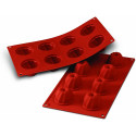 Stampo per 8 Small Gugelhopf in silicone diametro 5,5 cm da Silikomart