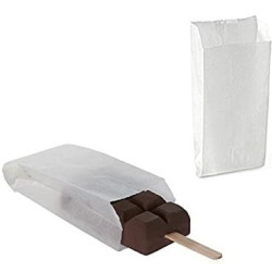 200 Sacchetti in carta pergamena per gelati Silikomart Take Away Bag 01