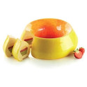Flame Silikomart o Fiamma kit stampo ed inserto in silicone bianco con cutter da 200 cl