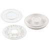 Kit Bubble Crown Silikomart set 3 stampi silicone corona di bolle Kit Bubble Crown Silikomart set 3 stampi silicone corona di bolle