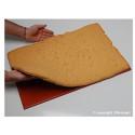 Da 32,5 a 56 cm Tapis Roulade Silikomart: tappetino in silicone con bordi bassi ideale come teglia o stampo per pandispagna