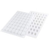 Stampo in Silicone micro Rectangle o Micro Rettangoli, da 6 cm , altezza 39 mm di Silikomart Stampo in Silicone micro Rectangle o Micro Rettangoli, da 6 cm , altezza 39 mm di Silikomart