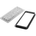 Kit Torta Rettanoglare Bolle o Kit Tarte Ring Bubble 265x105 mm da Silikomart