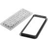 Kit Torta Rettanoglare Bolle o Kit Tarte Ring Bubble 265x105 mm da Silikomart
