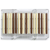 Stampo Sigaro di cioccolato 18 barrette da 9 cm in policarbonato da Decora