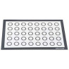 Fiberglass with Circles Tappeto Anti-Aderente in fibra di vetro 595 x 395 mm da Silikomart Fiberglass with Circles Tappeto Anti-Aderente in fibra di vetro 595 x 395 mm da Silikomart