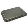 Teglia per pizza e biscotti, in alluminio antiaderente, rettangolare bassa, 37x26xh3 cm da Vespa Teglia per pizza e biscotti, in alluminio antiaderente, rettangolare bassa, 37x26xh3 cm da Vespa