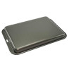 Teglia per pizza in alluminio teflonato o antiaderente 37 x 26 x 3 h mm Teglia per pizza in alluminio teflonato o antiaderente 37 x 26 x 3 h mm