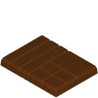Stampo in policarbonato per mini tavolette cioccolato mix di 20 g da 6 x 5 cm
