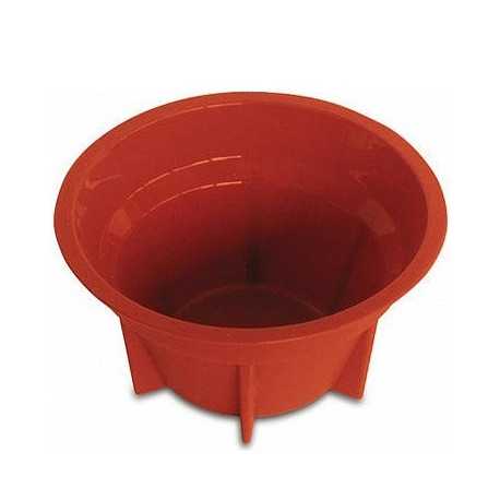Stampo muffin monoporzione grande in silicone di diametro 9 cm ed altezza 5 cm da Silikomart Stampo muffin monoporzione grande in silicone di diametro 9 cm ed altezza 5 cm da Silikomart
