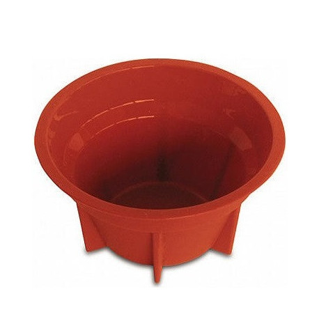 Stampo muffin monoporzione grande in silicone di diametro 9 cm ed altezza 5 cm da Silikomart
