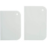 Set 2 Tarocchi lisci o spatole lisce o raschia multiuso in plastica bianca da Decora Set 2 Tarocchi lisci o spatole lisce o raschia multiuso in plastica bianca da Decora