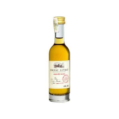 Cognac Leyrat 8 anni Mignon cl 5