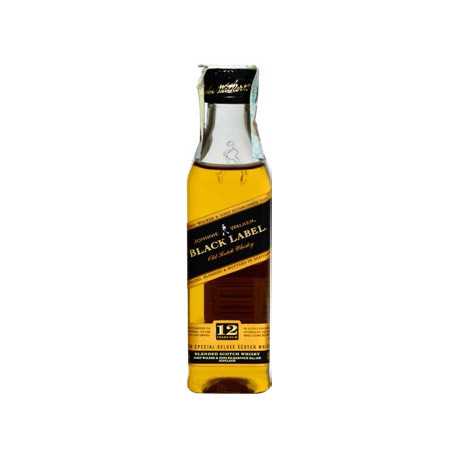 Johnnie Walker Black Label Mignon cl 5