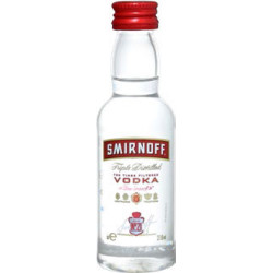 Vodka Smirnoff Red Mignon cl 5