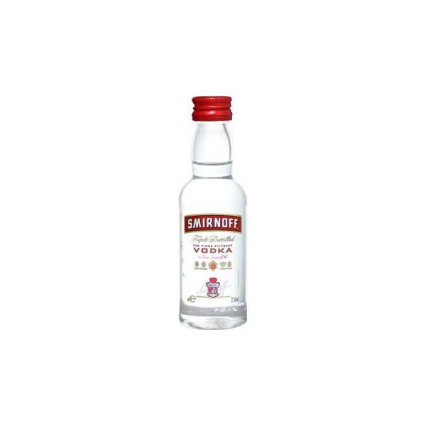 Vodka Smirnoff Red Mignon cl 5