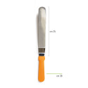 Spatola angolare piatta lunga 38 cm con lama 25 cm in acciaio inox da Decora