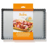 Forma Crostata Rettangolare Fondo Mobile 32 cm x 22 cm h 3,5 cm in acciaio alta qualità da Decora Forma Crostata Rettangolare Fondo Mobile 32 cm x 22 cm h 3,5 cm in acciaio alta qualità da Decora