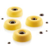 Stampo Sessantaquaranta mini savarin SQ033 in silicone da Silikomart diametro 41 mm e h 12 mm